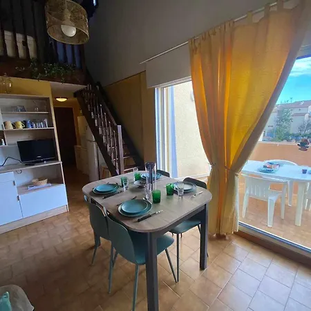 Confortable Pour 6 Avec Terrasse Et Accès Direct à - Fr-1-326-819 Appartamento Marseillan (Herault)